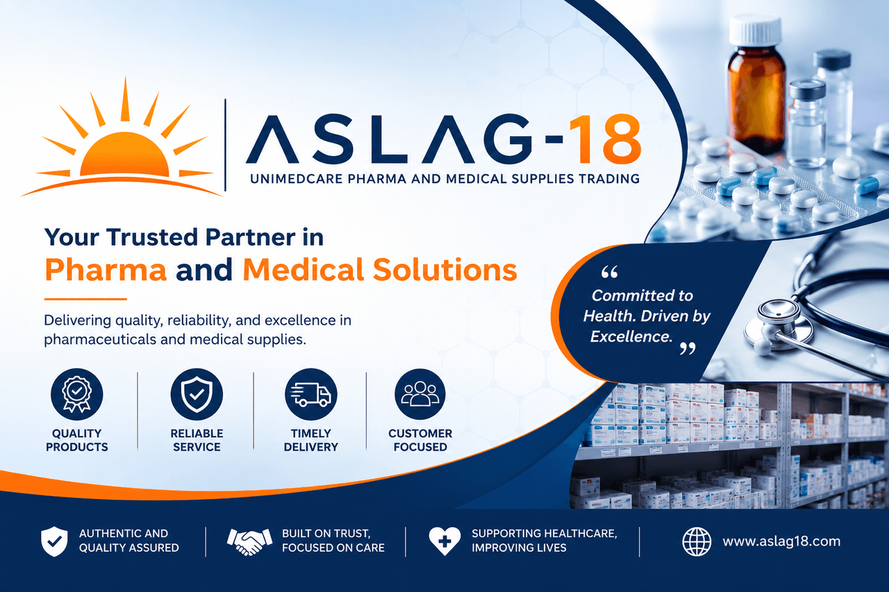 ASLAG-18 — Your Trusted Partner in Pharma and Medical Solutions